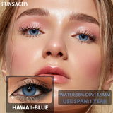 Qfdian  1 Pair Colorcon Korean Lenses Color Contact Lenses For Eyes Lenses Natural Lens Cosmetic Contact Lens Fashion Pupils