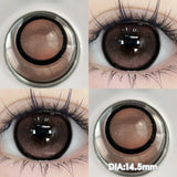 Qfdian  1 Pair Super Contact Lenses for Eyes Fashion Color Pupils Makeup Eye Lenses Green Contact Lenses Pink Brown Blue Lenses