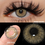 Qfdian 1 Pair New Colored Contact Lenses Fashion Green Eyes Lenses Natural Blue Lenses Gray Contacts Fast Delivery Yearly Lens