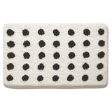 Qfdian  Modern Minimalist Thickened Microfiber Bath Mat TPR Non-slip Design Shower Room Door Mat Non-slip Absorbent Bathroom Rug
