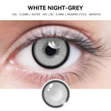 Qfdian  2pcs pupils halloween Blue Green contact lenses for Eyes Natural Colored contact lenses Prescription myopia Brown Lens