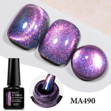 Qfdian Cat Eye Gel Polish With Nail Magnet Tools Flexible Iron Wire For Creating Heart Shapes On Nails Nail Art nail supplies iman