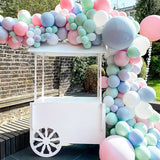 Qfdian  Mint Green Balloons Arch Garland Kit Pastel Green Balloon Kid Birthday Party Decor Baby Shower Wedding Decorations Easter Globos