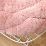 Qfdian  Office Sedentary Artifact Chair Cushion Petals and Flower Are Soft and Cushioned Romantic Rose Shaped Plush Seat Cushion Mat