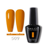 Qfdian  15ml Semi-permanent Rubber Base For UV Gel Nails Polish Manicure LED Hybrid Enamel Lakiery Hybrydowe Vernis Gel Varnishes
