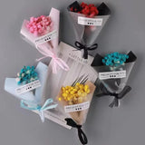 Qfdian Simulation All Over The Sky Star Dried Flower Bouquet Refrigerator Magnet Magnetic Refrigerator Decoration Household Post