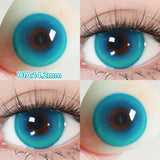 Qfdian  2pcs/pair Beauty Purple Contact Lens for Eyes Blue Pupil Cosplay Makeup Lens  Anime Red Eye Lens Halloween Green Contact