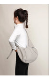 Qfdian High-capacity Solid Simple Shoulder Bags Men Women Nylon Casual Travel Hobo Bag Y2k Aesthetic Vintage Casual Handbags Crossbody