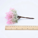 Qfdian  Artificial Plastic Water Grass Christmas Scrapbooking Flowers for Home Room Decor Wedding Party Fake Plants Gifts Box Diy Wreath