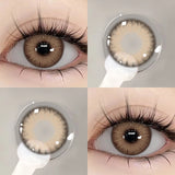 Qfdian  Contact Lenses Beauty Black Lens Makeup PATTAYA Green Lens Blue Eyes Color Lenses Natural Brown Lens Cosmetics Gray Eyes