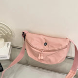 Qfdian Japanese All Match Men Women Crossbody Bags Y2k Aesthetic Cargo Streetwear Handbags Vintage Casual Fashion Simple Shoulder Bag