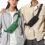 Qfdian Japanese Mini Purses and Handbags Vintage Men Casual Sports Chest Bags Women Simple Gym Bag All Match Casual Crossbody Handbags