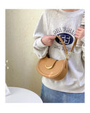 Qfdian 2025 New Y2k Aesthetic Simple Fairy Underarm Bag Women Trendy All Match Top-Handle Bags Vintage Casual Fashion Shoulder Handbags
