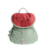 Japanese Letter Embroidery Schoolbags Y2k Aesthetic Student Casual Travel Backpacks Contrast Color Sweet Kawaii Bags for Women