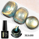 Qfdian Cat Eye Gel Polish With Nail Magnet Tools Flexible Iron Wire For Creating Heart Shapes On Nails Nail Art nail supplies iman