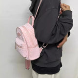 Qfdian Luxury Design Fashion Kawaii Mini Schoolbags Women Casual Travel Bags Japanese Sweet Y2k Aesthetic All Match Students Backpacks