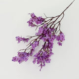 Qfdian  5pcs Fall Babys Breath Artificial Flowers Fake Plants for Home Wedding Centerpiece Table Thanksgiving Party Autumn Decorations