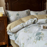 Qfdian  Striped Bedding Set INS Nordic Girls Soft 100% Cotton Bed Sheet Queen King Size Duvet Set Comforter Set Pillowcase Bed Linens