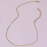 Kpop Women Neck Chain Gold Color Choker Necklaces Thin Chain On The Neck Minimalist Pendant Jewelry 2024 Chocker Collar For Girl