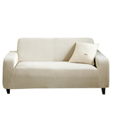 Qfdian  Sofa Cover Elastic For Living Room Home Jacquard Stretch  Slipcovers  Corner Couch Covers 1/2/3/4 Seater L Shape Free Shopping