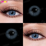 Qfdian  Color Contact NEW Eye Color Lens Makeup Green Eye Lenses Yearly For Eyes Blue Contact Lens Natural Colorcon High Quality