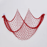 Qfdian Fishing Net Sea Shell Starfish Hanging Home Wall Decor Nautical Ocean Theme Home Decor Kids Under The Sea Birthday Party Decor