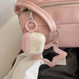 Qfdian  niche cheese star for airpods4 protective case apple earphone protective case AirPods Pro 2 generation wireless bluetooth