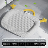 Qfdian  Cooling Ice Bean Pet Bed Mat Summer Breathable Non Slip Washable Comfort Pad for Dogs Cats Kennel Sofa Floor Indoor Outdoor Use