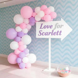 Qfdian  120pcs 5inch Pink Balloons, Small Latex Balloons for Baby Bridal Shower Gender Reveal Birthday Party Decorations