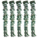 Qfdian  180CM Artificial Plants Pine Needle Wedding Wreaths Home Garden lawn Christmas Tree diy Decorative  Hot selling and high quality