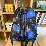 Qfdian Small Niche Design, Fashionable Trend, High Aesthetic Value, Simple Casual Backpack, Daily Commuting, Tutoring Backpack