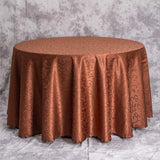 Qfdian  Thickened Circular Tablecloth for Hotel Restaurants Suitable for Parties European Jacquard Solid Color Durable Tablecloth Pad