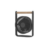Qfdian  3000mAh Rechargeable Desk Fan Personal Portable Quiet 4 Speeds Adjustable Mini Table Desktop Fan for Cooling Home Office