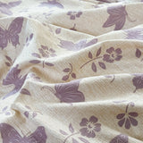 Qfdian  Retro Style Duvet Cover Set New Butterfly Bed Sheet Four Piece Set High Beauty Quilt Sheet Bed Sheet Bedding Set