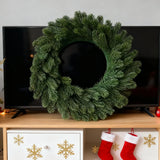 Qfdian  1Pc Artificial Plants Home Room Table Decor Accessories Christmas Wreath Yard DIY Gift Box Scrapbook Tree Wedding Bridal Hotsale