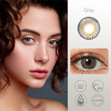 Qfdian Magister Colored Contact Lenses For Eyes 1 Pair Color Contact Lenses 3 TONE Color Lens Eyes Contacts