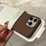 Qfdian Luxury Liquid Silicone Case For iPhone 16E 16 15 14 Plus 13 12 Pro Max 11 for Magsafe Magnetic Wireless Charging Shockproof Capa