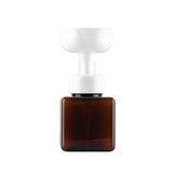 Qfdian Floral Foam Pump Bottle Refillable Flower-Shaped Liquid Hand Soap Dispenser Empty Lotion Shampoo Shower Gel Sparkling Bottle