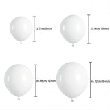 Qfdian  88pcs Red Black White Balloons Arch kit,for Student School Birthday Party Wedding Anniversary Graduation Christmas Decoration