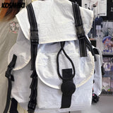 Qfdian  New Outdoor Casual Travel Women Backpack Vintage All Match Students Preppy Schoolbags High-capacity Backpacks Y2k Aesthetic
