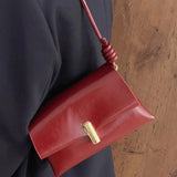 Qfdian All Match Fashion Mini Square Bags Office Lady Luxury Design Chic Women Underarm Bag Trendy Chic Y2k Aesthetic Shoulder Handbags