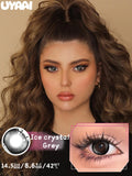 Qfdian  Color Contact Makeup Eye Color lenses Black Eye Lens Cosmetics Woman Makeup Colorcon Water Light Natural Contact lenses