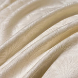 Qfdian Lyocell Cotton Jacquard Soft Silky Luxury Bedding Set Queen King Size Duvet Cover Set Bed Sheet/Fitted Sheet Pillowcases 4Pcs