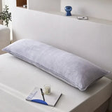 Qfdian  milk fleece, Farai fleece, double couple long pillowcase, long pillowcase to keep warm in winter
