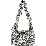 Qfdian Grunge Harajuku Leopard Shoulder Bags Luxury Design All Match Crossbody Bag Trend Casual Vintage Ins Women's Handbags Streetwear