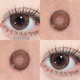 Qfdian  2pcs Cosplay Blue Purple Contact Lenses for Eyes Only For You Surprise Lenses Beauty Eye Color Lens Color Pupils Myopia