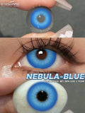 Qfdian 1pair Colored Contact Lenses Purple Eye Lenses Yearly Cosplay Red Lenses Cosmetic Contact Helloween Soft Makeup Pupils