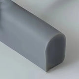 Qfdian  1PC 2m/78.74inch Water Retaining Strip Bathroom Sealing Stopper Shower Dam Retaining Non-slip Dry And Wet Separation Flood Barri