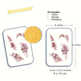 Qfdian  Realistic Temporary Tattoo Stickers Suitable for Women & Men Waterproof Long Lasting Body with Easy Application & Removal