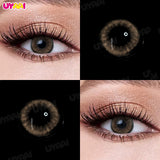 Qfdian  Color Contact NEW Eye Color Lens Makeup Green Eye Lenses Yearly For Eyes Blue Contact Lens Natural Colorcon High Quality